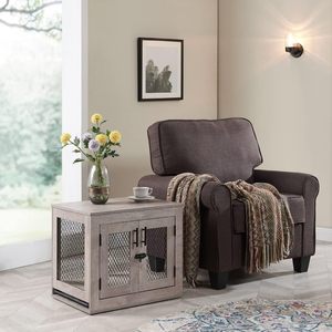 Armoire américaine pour animaux de compagnie <span class=keywords><strong>cage</strong></span> pour chien Petite <span class=keywords><strong>cage</strong></span> pour chien avec un plateau en plastique extractible au fond - Product Image 4