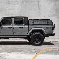 Capot de camionnette en alliage d'aluminium, étanche, à toit surélevé avec fenêtre latérale coulissante pour Jeep Gladiator 2020 à 2025, 5 pieds – Fournisseur