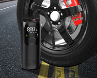 Electric Digital Automatic Tire Inflator 4000mAh 17mm Cylinder Cordless 150psi Compressor TIre Inflator for Car Bicycle Ball