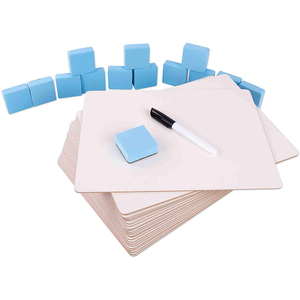 Portable Lapboard <strong>Mini</strong> Dry Erase Desktop <strong>Whiteboard</strong> for Kids Students Writing Drawing and Classroom Teachers - Product Image 1