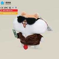Peluche personnalisée, mascotte sur mesure, jouet en peluche personnalisé, poupée en peluche douce pour cadeaux d'entreprise, événements promotionnels et marketing