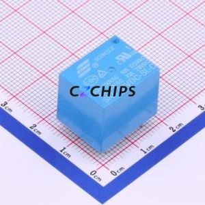 SRD-03VDC-SL-C Power Relay Through hole Component (THT),15.6x19.2mm Relay 3V 1 Changeover: 1C (SPDT-Changeover)::: 5 250V-AC - Product Image 1