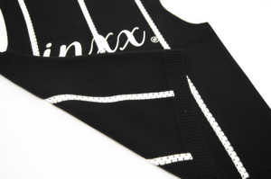 Custom <strong>Men's</strong> Casual Monogram Embroidered Black and <strong>White</strong> Knitted ODM off Shoulder Summer Sweater <strong>Vest</strong> - Product Image 6