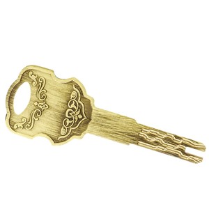 Cylindre de serrure de porte antivol à résonance en cuivre, grade Super C, lame intégrée, pour porte en bois - Product Image 5