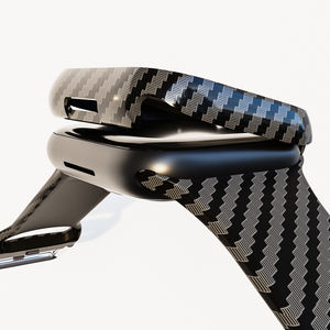 Correa de reloj de fibra de carbono para <span class=keywords><strong>Apple</strong></span> <span class=keywords><strong>Watch</strong></span> 38 40 41 42 45 49mm funda para <span class=keywords><strong>Watch</strong></span> <span class=keywords><strong>Series</strong></span> 8 <span class=keywords><strong>7</strong></span> 6 SE Ultra 2 IW062 - Product Image 4