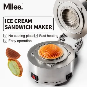 2024新产品Miles Gelato Panini制造商Gelato Press冰淇淋三明治制造商