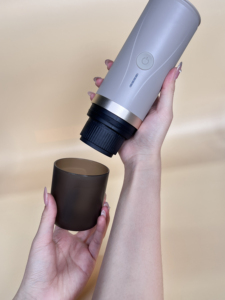 Cafetera Inteligente Portátil Totalmente Automática, Programable, con Base, para Hogar, Hoteles, Autos, Exteriores, Alimentación USB, Aluminio - Product Image 2
