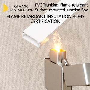 รางเคเบิลพีวีซีกันน้ำสีขาวคุณภาพสูง ปรับแต่งได้ รางสายไฟและท่อร้อยสายพลาสติก รางเคเบิลพีวีซี - Product Image 5