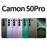 Camon 50Pro 16GB+1TB >7-inci 5G LTE Smartphone LED CDMA Dukungan Bahasa Spanyol Android 15 Deca Core 90Hz Pengiriman Cepat