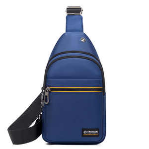 Sac bandoulière décontracté léger et respirant pour homme, en tissu Oxford, multifonctionnel, pour le cyclisme et le sport, avec fermeture éclair - Product Image 3