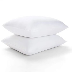<span class=keywords><strong>Oreiller</strong></span> de cou moderne personnalisé blanc 100 % <span class=keywords><strong>microfibre</strong></span> alternative au <span class=keywords><strong>duvet</strong></span> 200TC à motif uni anti-bactérien pour lits d'hôtel - Product Image 6