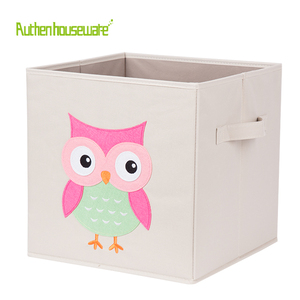 Caja de juguetes de tela para niños, Cubo de almacenamiento decorativo plegable, fácil de usar, Organizador - Product Image 3