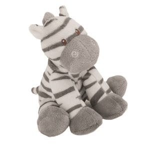 Ensemble de cadeaux pour bébé au design animal zèbre personnalisé avec jouet en peluche et couverture pour bébé, chaussures à hochet, jouets souples - Product Image 3