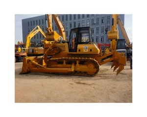 Bulldozer Caterpillar D7G usado en Japón, tractor de cadenas CAT, máquina de movimiento de tierras de segunda mano con ripper en venta - Product Image 1