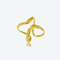 Bague FUAMAY en argent 925 pouvant être portée sur plusieurs côtés Bague d'ouverture géométrique Bague minimaliste