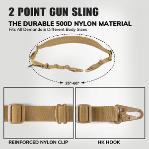 Cordon de sécurité multi-usage tactique à ressort élastique haute résistance, antivol, enroulé, pour <span class=keywords><strong>sac</strong></span> de chasse ou de tir - Product Image 2