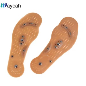 Semelles intérieures confortables en gel <span class=keywords><strong>magnétique</strong></span> d'acupuncture avec semelles antidérapantes pour chaussures - Product Image 5