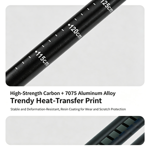 Adjustable Stainless Steel Folding Trekking Pole with Cork Handle and Rubber Tip for Hiking and Camping - Product Image 6