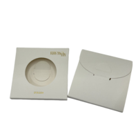 Coaster Paper Box Hexagon Kraft Paper Packing Case Round Ceramic Cosmetic Tio 2 White Kraft Paper Bag any Shape Accept 500pcs
