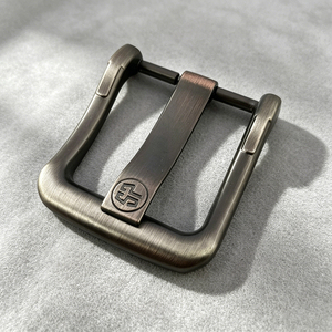 Hebilla de Cinturón de Metal Personalizada de Primera Calidad, Hebilla de Acero Inoxidable con Acabado Negro Mate para Hombres, Cinturones Casuales para Jeans y Accesorios de Vestir Diarios - Product Image 6