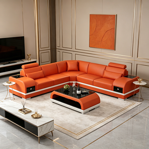 KEHUI Fabricants de mobilier de salon Dubaï, ensemble de meubles de salon de style antique <span class=keywords><strong>arabe</strong></span> Majlis, <span class=keywords><strong>grand</strong></span> canapé en rotin et tissu de cuir mexicain - Product Image 3
