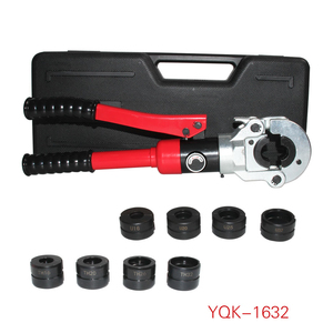 YQK-1632 Manual Hydraulic <strong>Pipe</strong> Crimping Tool Kit 8T PEX Plumbing Pressing Plier TH U SV Die Poly Tube Connection Swaging Device - Product Image 5