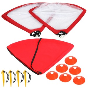 4'X3'X3' <span class=keywords><strong>ประตูฟุตบอล</strong></span>เด็กแบบพับได้แบบพกพา Pop Up <span class=keywords><strong>เสา</strong></span>ไฟเบอร์กลาสทรงสี่เหลี่ยม - Product Image 4