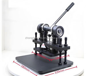 Non-hydraulic Small Manual Press Die Cutting <b>Machine</b> Leather Sample Forming Blank Cutting <b>Machine</b> Cutting Insoles - Product Image 1