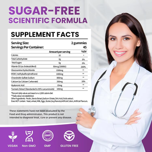 อาหารเสริมกลูโคซามีน คอนดรอยติน แบบเยลลี่สำหรับผู้ใหญ่ - ช่วยเพิ่มความหนาแน่นของกระดูก - Product Image 4