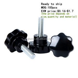 <span class=keywords><strong>Vite</strong></span> a pollice M4 M5 M6 M8 M10 M12 con impugnatura in bachelite solida nera, filettatura metrica Torx, per un serraggio sicuro - Product Image 5