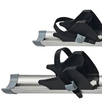 Porte-vélos de caravane en alliage d'aluminium, monté sur le cadre, pour remorque de voyage