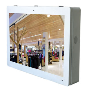 Kiosque numérique d'affichage dynamique LCD FHD 10,1 pouces pour extérieur, avec écran tactile en verre trempé, boîtier en aluminium, étanche IP65 - Product Image 3