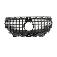 Nouvelle calandre avant de style Panamericana pour Mercedes-Benz Classe E W214 GT 2024-2026, en ABS, à barres verticales