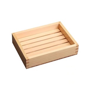 Wooden Serving <b>Tray</b> <b>Small</b> Size 20Cm X 15Cm X 5Cm For Food Packaging Eco Friendly Catering Tableware - Product Image 3