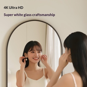 Specchio <span class=keywords><strong>da</strong></span> terra intero in metallo per la casa, camera <span class=keywords><strong>da</strong></span> letto, stile Ins di tendenza, specchio <span class=keywords><strong>da</strong></span> toeletta di alta qualità - Product Image 3