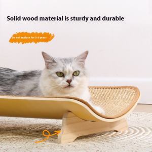 Planche à gratter pour chat tout en un planche à griffes sans perte de cheveux Jouet pour chat Bol surdimensionné Chaise longue Tapis en sisal Tapis à gratter pour chat - Product Image 4