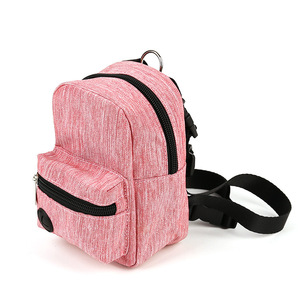 Sac à dos de transport pour animaux de compagnie, fermeture éclair, laisse réglable, polyester solide, <span class=keywords><strong>harnais</strong></span> portable, sacs à friandises pour chiens et chats en plein air - Product Image 4