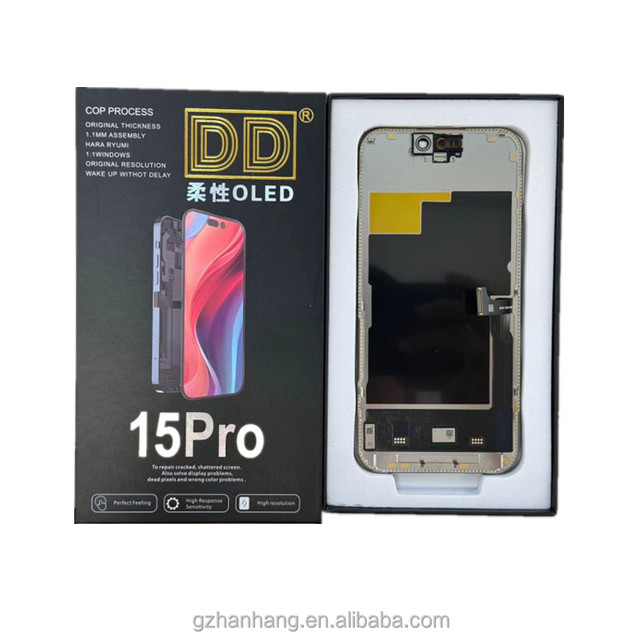 SL DD OLED Lcd Replacement Digitizer Touch Screen 15 Plus Screen Lcd for iphone 15 Pro Max Replacement Combo