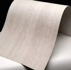 RUIHE Travertino MCM Pietra Flessibile Rivestimento Murale Interno Leggero Sottile Ignifugo Ecologico Piastrelle Moderne Garanzia 5 Anni - Product Image 5