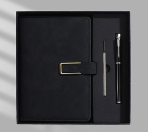 Coffret Cadeau Personnalisé de Carnets de Réunion de Bureau Haut de Gamme – Ensemble de Cahiers Professionnels - Product Image 3