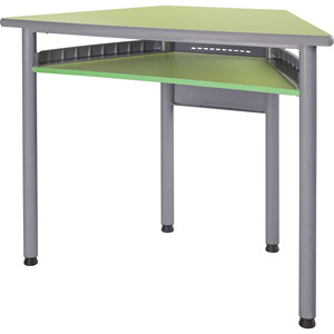 Henmei Student Trapezoidal <b>Desk</b> 430x750mm Metal Modern School <b>Study</b> <b>Desk</b> - Product Image 1