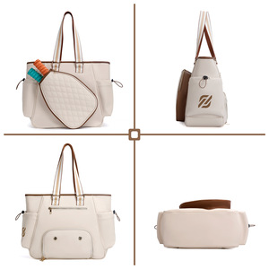 Bolsa de pickleball de alta gama para deportes al aire libre, bolso multifuncional con compartimento separado para zapatos y bolsa para pelotas de pickleball - Product Image 2