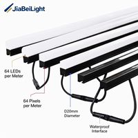 Matrice de LED RGB UCS1903 64 LED/m SPI, lumière LED DC24V 1m programmable, étanche IP66, dimmable, Ra80, éclairage de scène, DJ, club, KTV