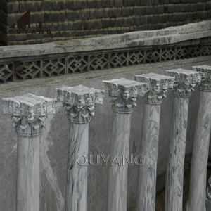 Quyang phong cách phương Tây Hàn trang trí Tay Chạm Khắc Đá tự nhiên đá cẩm thạch vòm cửa trụ cột cột - Product Image 6
