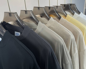 Usine en gros femmes <span class=keywords><strong>T</strong></span>-shirts <span class=keywords><strong>pas</strong></span> <span class=keywords><strong>cher</strong></span> poids lourd 230 Gsm 100% coton logo personnalisé <span class=keywords><strong>t</strong></span>-<span class=keywords><strong>shirt</strong></span> de haute qualité pour les femmes - Product Image 3