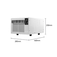 Climatiseur mobile domestique 7000 BTU pour dortoir, mini climatiseur de fenêtre avec déshumidificateur