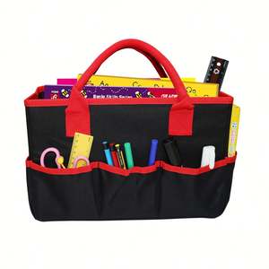 Sacs de rangement pour l'artisanat avec plusieurs poches, organisateur en Oxford 600d pour les enseignants, les artistes, le scrapbooking, les outils médicaux - Product Image 5