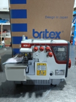 Britex GT917D-4 Vierfaden-Hochgeschwindigkeits-Overlock-Nähmaschine Kostengünstiger Preis Rote Farbe