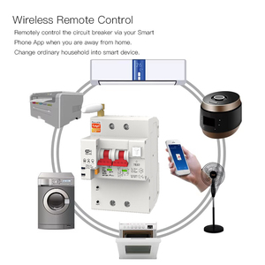 Disyuntor en miniatura 1P + N 10A 16A 20A 25A 32A 40A 63A 80A 100A RCBO Disyuntor de montaje en riel Din - Product Image 4