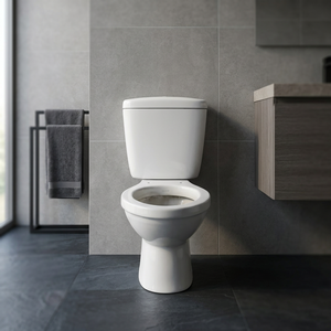 Affordable Two Piece Water Closet Washdown Ceramic Toilet With Basin Bathroom Sanitary Ware Set Nigeria Africa - Product Image 5